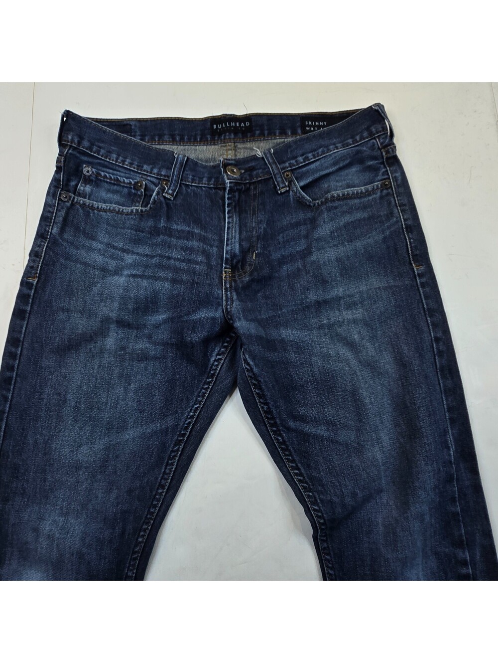 Bullhead Skinny Straight Leg Vintage Blue Jeans Denim Men’s 31x30